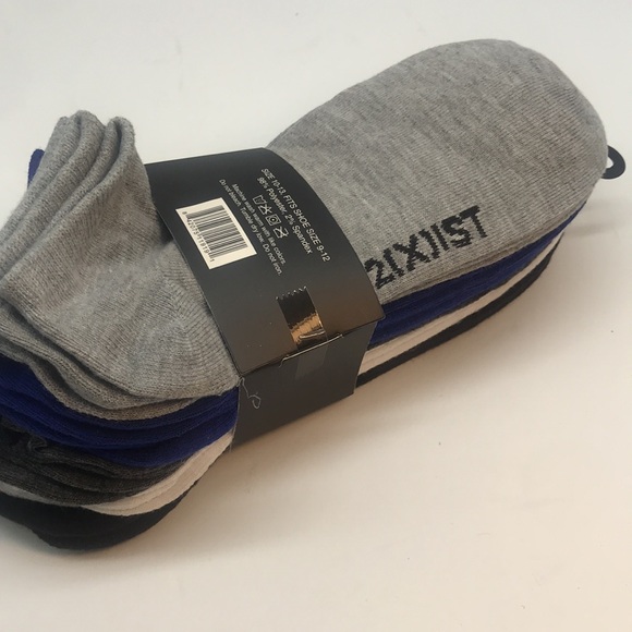 2(X)IST MENŚ 10 PAIR NO SHOW SOCKS SIZE 10-13 - Picture 4 of 11